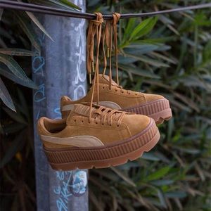 Puma platform shoes